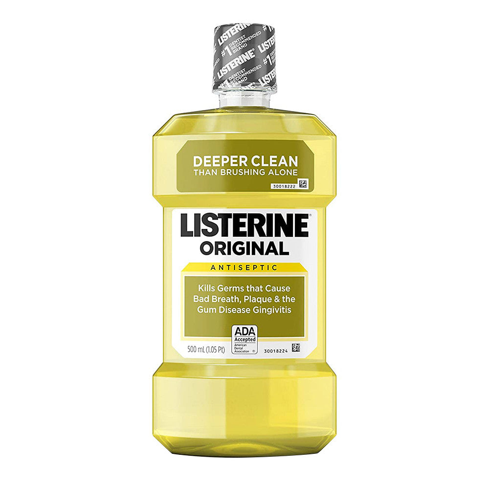 Listerine Original Antiseptic Mouthwash, Deeper Clean, 500 ML